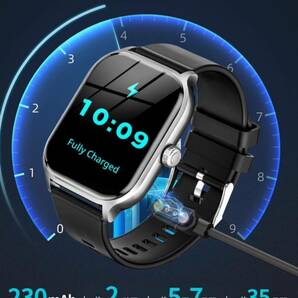 【2024アップグレード】スマートウォッチ 2.0インチ大画面 Bluetooth5.3通話機能付き腕時計 活動量計 腕時計 200種類以上文字盤の画像5