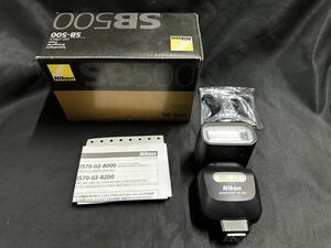 Nikon ニコン SPEEDLITE スピードライト SB-500 ストロボ 動作未確認ジャンク扱い