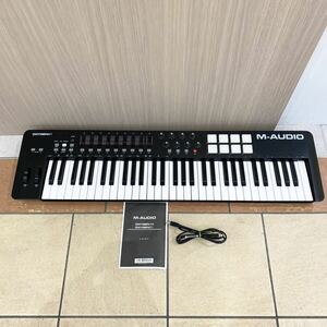 【通電確認済み】 M-Audio Oxygen 61 USB MIDI Controller キーボード 61鍵 楽器 MIDIキーボード