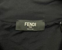 【中古】FENDI フェンディ ブルゾン FAF523 AAA4 ジャケット ジャージ ズッカ 総柄 ブラウン S_画像5