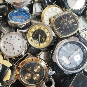 約800個 SEIKO CITIZEN CASIO 他 まとめて フェイスのみ メンズレディース腕時計 大量 セット kg本点個 ジャンク gao1 の画像5