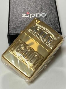 ミリオンゴッド 神々の凱旋 ゴールド GOD マーク ZIPPO