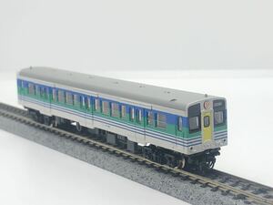 1円スタート　ライト確認済　MODEMO NK509 通勤系気動車　キハ30新留里線色　2輌セットばらし　キハ30 T車　Nゲージ 