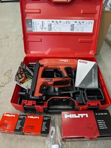 【未使用品】 HILTI ヒルティ　22V 充電式 鋲打機　BX3