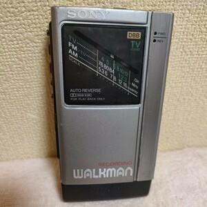 【ジャンク】 SONY ソニー WALKMAN ウォークマン WM-F404 オートリバース ラジオ【匿名】即日発送!!