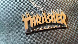 THRASHERスラッシャーネックレスシルバーサンタクルーズ　パウエルゾーラック