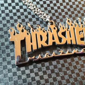 THRASHERスラッシャーネックレスシルバーサンタクルーズ パウエルゾーラックの画像1