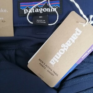 新品未使用 パタゴニア アルトヴィア トレイル パンツ メンズＬ  31 ストレッチ ネイビー Patagonia アウトドア キャンプ 登山の画像6