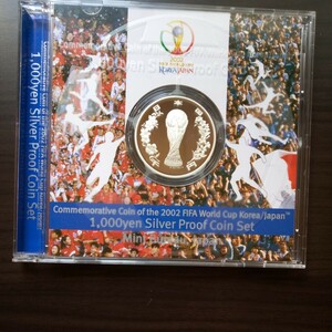 FIFAワールドカップ プルーフ貨幣セット 千円銀製記念貨幣