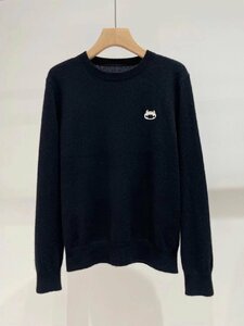 LP　レディース　ニット　セーター　インナー　無地　刺繍ロゴ　S/M/L　L*P サイズ選択可能　2152