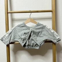 □Benesse ベネッセ Petite dame カーディガン 90サイズ グレー色系 女の子用 トップス 長袖？ 未使用 ベビー服 【萌猫堂】 _画像1