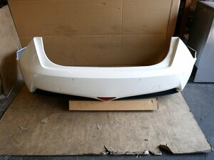 #B-1474# good #H29 year #JPD10 MIRAI Mira i# rear bumper #2NL# sonar attaching #52159-62010/20# white pearl 