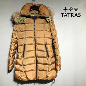 TATRAS タトラス ダウンコート ファー ポーランドラクーン