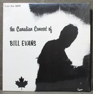 (LP) カナダ盤シュリンク付き稀少! BILL EVANS [THE CANADIAN CONCERT OF THE BILL EVANS TRIO] ビル・エヴァンス/Can-Am/CA 1200