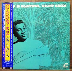 (LP) 美品! BLUE NOTE(東芝) GRANT GREEN [GREEN IS BEAUTIFUL] 限定盤/帯付き/グラント・グリーン/Blue Mitchell/1993年/BN4342