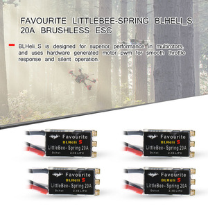 【在庫処分】お得5個　Littlebee 春 BLHelis 20A ESC 4個セット (+1個おまけ) 　合計5個発送　@03