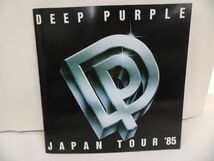 ★コンサートパンフレット3枚セット/1985年1982年【DEEP PURPLE/Rainbow/OZZY OSBOURNE】ディープパープル/レインボー/オジー・オズボーン_画像2