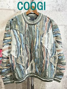 COOGI オーストラリア製 ウール 3Dニット SS セーター クージー