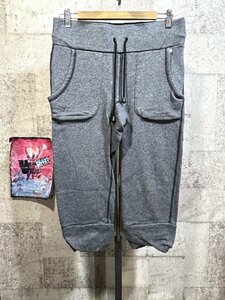 美品 リップヴァンウィンクル 七分丈ツイスト スウェットパンツ 3/4Twist Pants 4 メンズ RS-3012 ripvanwinkle クロップド