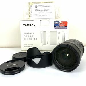 元箱付き■ほぼ新品■ TAMRON 18-400mm F3.5-6.3 Di II VC HLD キヤノン用