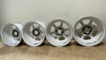 絶版品）RAYS VOLK RACING TE37V 10th ANNIVERSARY EDITION 15インチ 9J-5 4H-PCD114.3 4本（10周年記念モデル AE86 トレノ レビン S13 S14_画像7