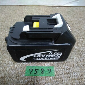 7587 送料520円 互換性マキタ 18v リチウムイオンバッテリ BL1860 makita Li-ion バッテリー 電動工具 ツールの画像3