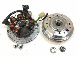 302) ホンダ モンキー 純正 ジェネレーター フライホイール DENSO セット 軽量化加工 Z50J-2235※※※ 12Ｖ 4速 ゴリラ B1