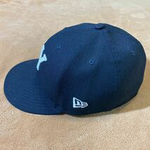 NEW ERA WAIPER別注 LP 59FIFTY クーパーズタウン ニューヨーク・ハイランダーズ 1906 キャップ NAVY／WHITE/表記7　1／2（59.6cm） 中古_画像3