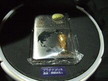 3013　FIFA WORLD CUP　ワールドカップ 2002年製　超希少　zippo　ジッポ　ライター　サッカーボウル型　KOREA JAPAN _画像2