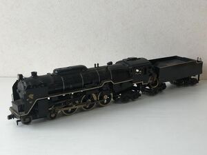 C622 HOゲージ メーカー不明　蒸気機関車 SL 鉄道模型 真鍮製　ジャンク品　