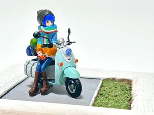 【完成塗装品】ARTPLA ゆるキャン△ 志摩リンとバイクセット【プラモデル】