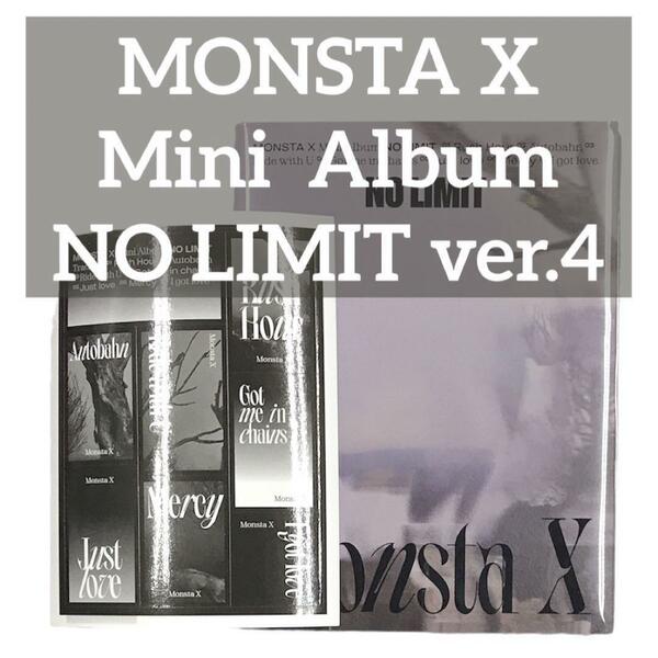 MONSTA X ミニアルバム NO LIMIT ver.4 mj-643