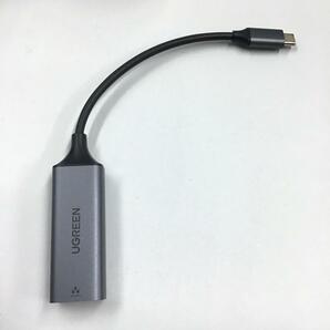 UGREEN LANアダプター USB-C 全長約22cm mj-129