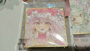 Art Auction 手描きイラスト 豆色紙 ハートの女王 透明水彩, コミック, アニメグッズ, 手描きイラスト