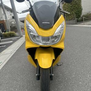 pcx150 kf18 走行距離3850km 低走行 屋根下カバー保管 美車 新車購入 ワンオーナー レアカラーの画像3