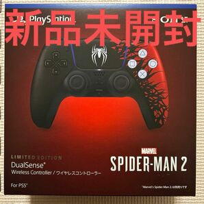 新品未開封 DualSense ワイヤレスコントローラー Marvels Spider-Man 2 Limited Edition