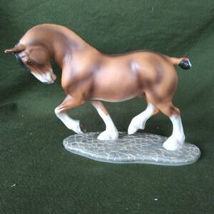 フランクリンミント　 　高貴な馬　　彫刻コレクション　陶器製