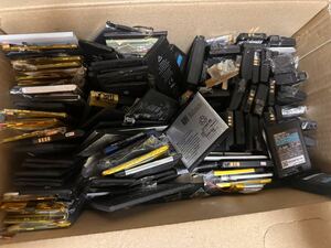 large amount iPhone Xperia Galaxy Pixel AQUOS Android 3DS PSP game machine battery Junk operation not yet verification present condition goods together set sale 