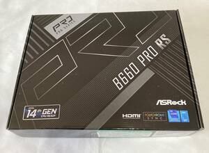 ASRock B660 PRO RS LGA1700 ATZ no. 12.13.14 generation new goods average translation 