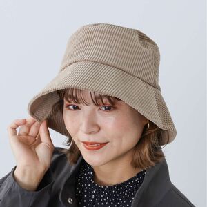 BEAMS HEART コーデュロイ バケットハット ビームス