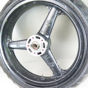 ZXR400 [ZX400H] 純正フロントホイール 17x3.50 kawasaki カワサキ kawasaki KR060226の画像5