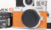 【 並品 | 動作保証 】 Panasonic LUMIX GF9 ボディ DC-GF9 オレンジ 【 microSDXCカード 64GB V30 追加付属 】_画像1