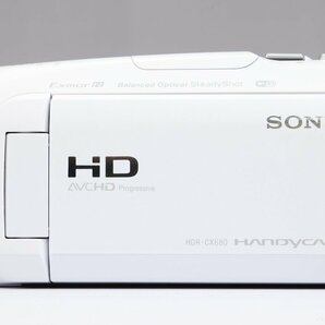 【 極美品 | 動作保証 】 SONY ハンディカム HDR-CX680 W ホワイト 【 ソフトケース 追加付属 】の画像3