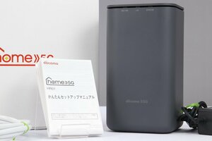 【 美品 | 動作保証 】 SHARP 5G対応ホームルーター home 5G HR01 セット 【 ネットワーク利用制限 ◯ 】