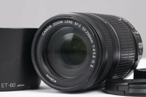 【 美品 | 動作保証 】 Canon EF-S55-250mm F4-5.6 IS II 【 純正レンズフード 追加付属 】