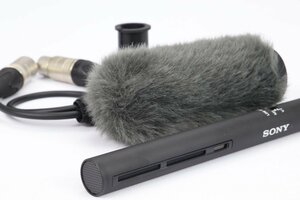 [ ultimate beautiful goods | operation guarantee ] SONY elect let condenser microphone ro ho nECM-VG1