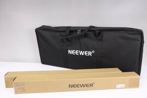 【 未使用品 】 NEEWER ライトスタンド ペア + ビデオライトキット用 キャリーバッグ 【 ３段階調整 | アルミ合金製 | 最大高さ190㎝ 】