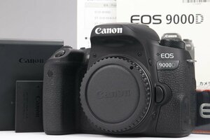 【 極美品 | 動作保証 】 Canon EOS 9000D ボディ 【 シャッター数 わずか1500回 | バッテリー劣化なし 】