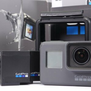 【 良品 | 動作保証 】 GoPro HERO5 Black CHDHX-502 【 純正予備バッテリー・ショーティー・互換レンズキャップ 追加付属 】の画像1