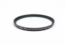 【 極美品 】 Kenko Zeta UVフィルター L41 (W) 77mm 【 強力UVカットフィルター 】_画像5